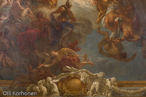 Versailles, ceiling painting