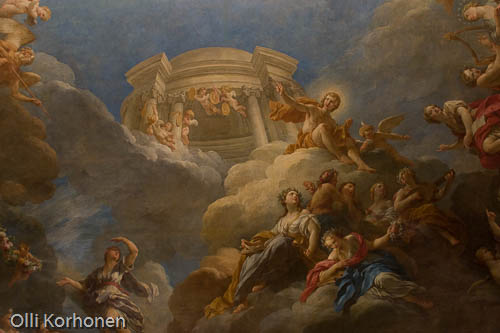 Versailles, ceiling painting