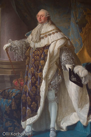 portrait, Louis XV, Versailles.