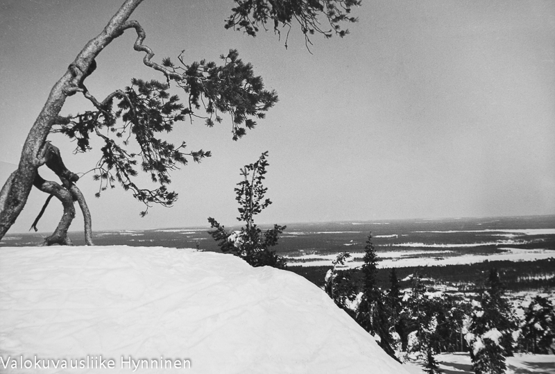Vuokatinvaara, talvimaisema, 1960-luku, Valokuvausliike Hynninen