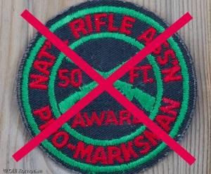 Anti-NRA Badge.