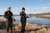 Lintuyhdistys Kuikka, luontokuvausretki, Rautalampi.