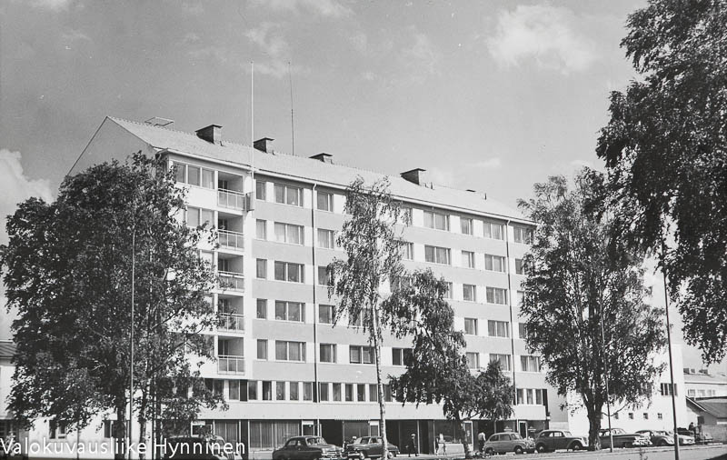 Kajaani, Kainuun Sanomien talo, 1960-luku.