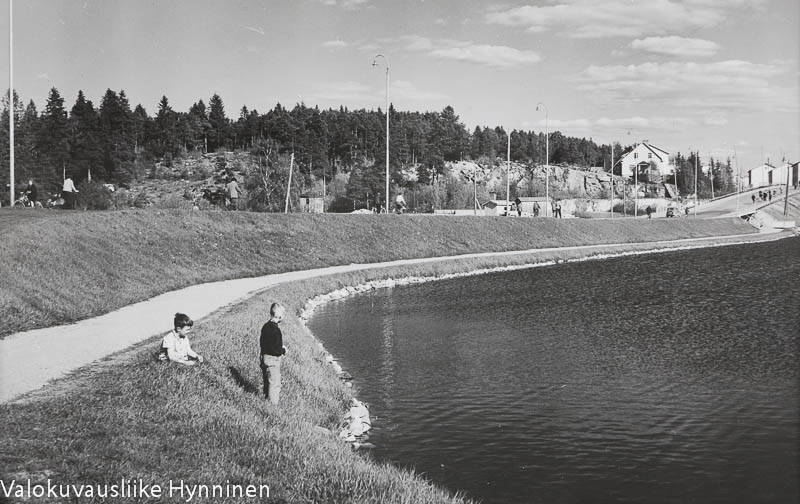 Kajaani, Kaupunginlampi, 1960-luku.