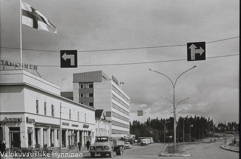 Kajaani, Lönnrotinkatu, 1960-luku.