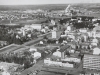 Ilmakuva Kajaanista, 1960-luku.