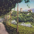 vanha-postikortti-merano-italia-anha postikortti, v. 1922, Merano, Italia