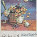 Vanha Martta Wendelinin postikortti, v. 1940.