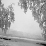 Kajaani, näkymä joelta, 1960-luku, valokuvausliike Hynninen