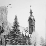 Kajaani, kirkko, 1960-luku, valokuvausliike Hynninen