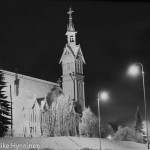 Kajaani, kirkko, 1960-luku, valokuvausliike Hynninen