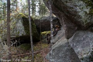 lippaluola, hylätty nalle,suonenjoki,peurakangas,siirtolohkare